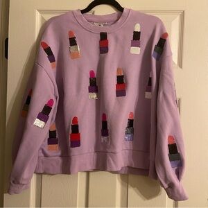 QOS Lipstick Pullover